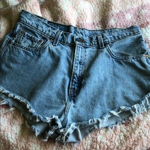 Custom Vintage Levi Shorts